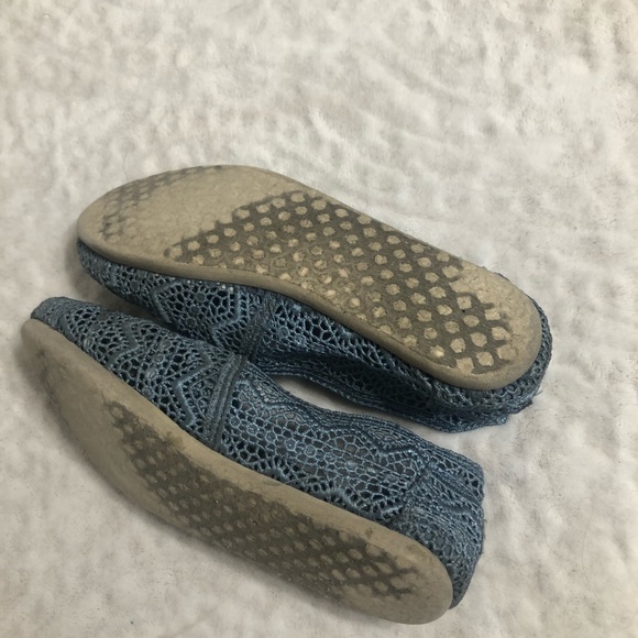 Blue lacy TOMS - Picture 2 of 3